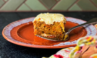 The World's Best Carrot Sheet Cake with Orange Cream Cheese Frosting, A Birthday Tradition