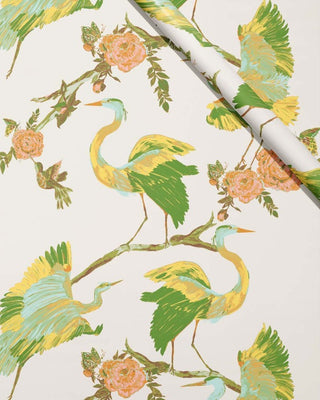 Bolinas Bay Herons Wallpaper - Sunshine - Bari J. Designs