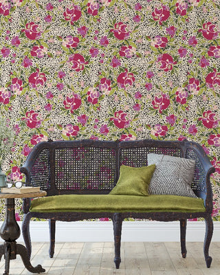 Manhattan Floral Wallpaper - Parlor - Bari J. Designs