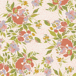 Manhattan Floral Wallpaper - Peachy - Bari J. Designs