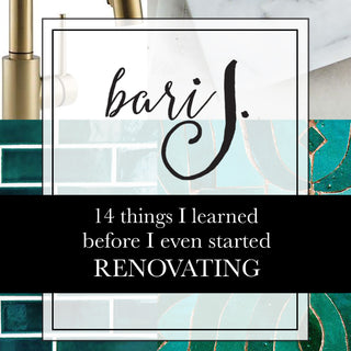 14 things I've learned from starting a major renovation project.