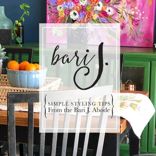 Simple Styling Tips from the Bari J. Abode