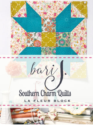Anthologie - a patchwork boho quilt - Pattern 1: La Fleur