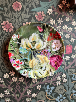 Heritage Floral Decor Plates - Bari J. Designs