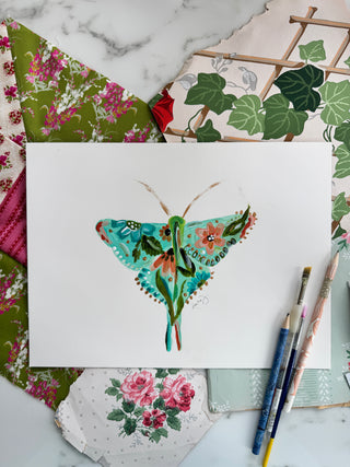 Botanical Moth - Bari J. Designs