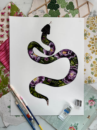 Midnight Garden Snake