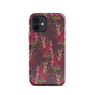 Enchanted iphone case - burgandy