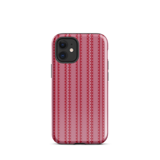 Sweetest Stripe iPhone Case - red/pink