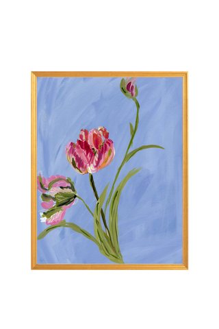 Ruffled Tulips • Floral Art Print - Bari J. Designs