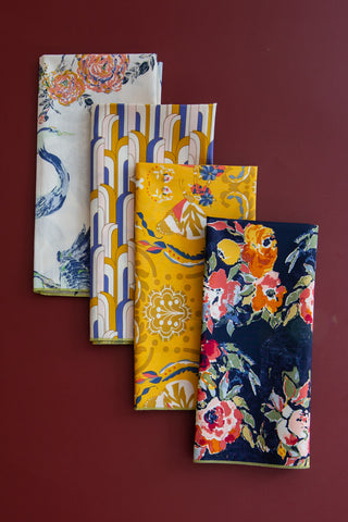 Fiona Fabric Napkin Set - Bari J. Designs
