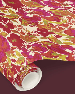Dressing Room Wallpaper - Rouge - Bari J. Designs