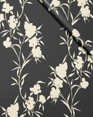 Eloise Wallpaper - Black - Bari J. Designs