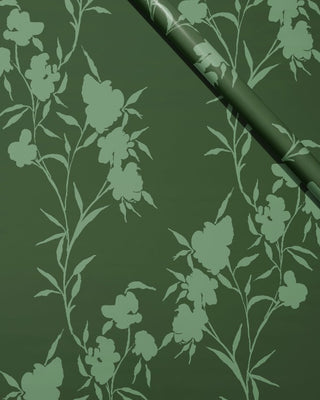Eloise Wallpaper - Evergreen - Bari J. Designs