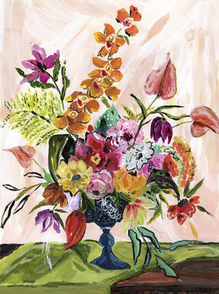 Olivia Bouquet of Flowers • Floral Art Print - Bari J. Designs