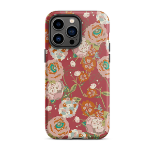 iphone case - Garden Rocket Ruby Print - Bari J. Designs